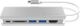 RaidSonic Icy Box IB-DK4034-CPD USB 3.0 Multiport Adapter, silber (60213)