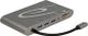 DeLOCK USB Type-C 3.1 Docking Station 4K dunkelgrau, USB-C 3.0 (87297)