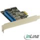 InLine SATA/IDE-Controller, PCIe x1 (76613I)